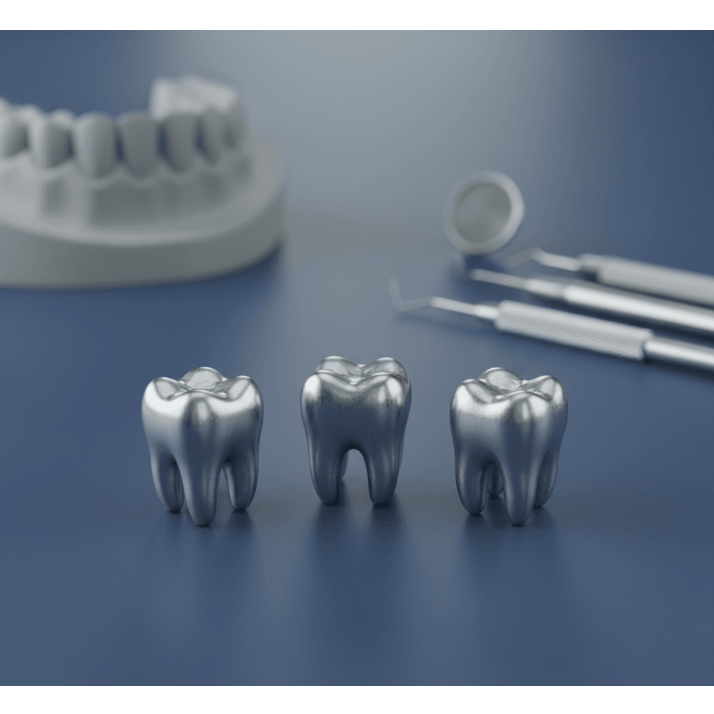 Металлические цельнолитые коронки